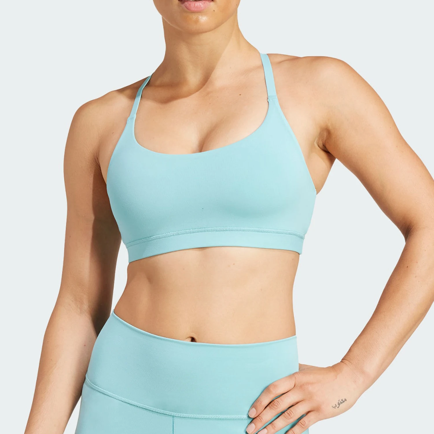 

Adidas genuine genuine ALL ME LS BRA Women's Yoga Fitness Bra IY2410