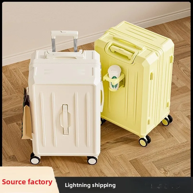 

Women Luggage 2025 New Style Large Capacity Travel Trolley Suitcase Cabin Lock Skin Case Unisex Carry on Luggage Suitcase Set