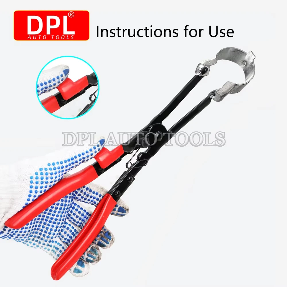 Car Exhaust Pipe C Clamp Removal Plier Spreading Plier Retrofit Demolition Plier Auto Special Repair Tool