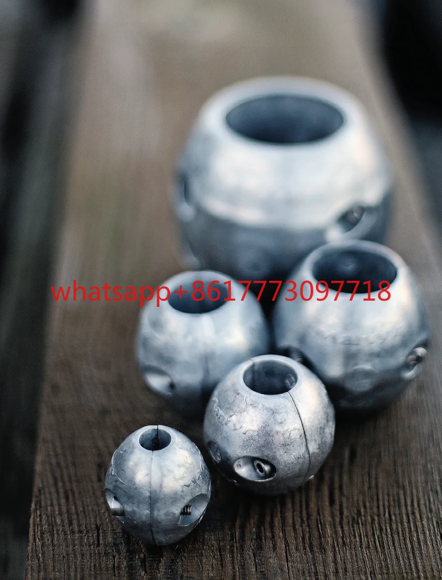 Martyr Garda البحرية يخت قارب سريع كتلة الزنك المضادة للتآكل التضحية الأنود الذيل رمح كتلة الزنك كروية CMX #5