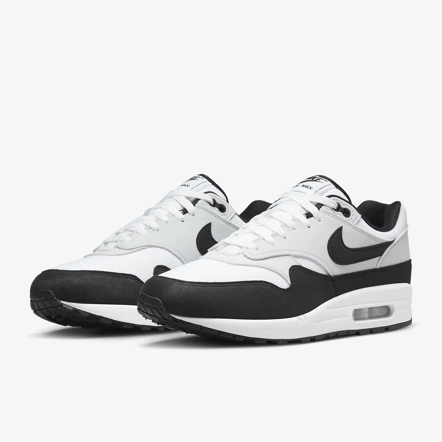 حذاء الجري Nike Official Authentic Air Max 1 للرجال ذو الرقبة المنخفضة المبطنة FD9082-107