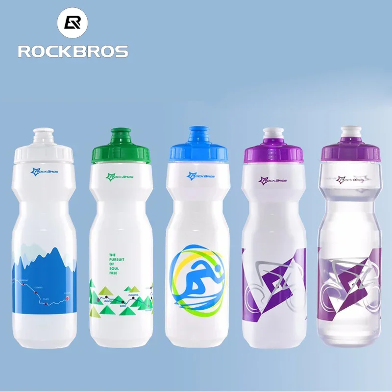 Rockbros 750Ml Fiets Waterfles Draagbare Outdoor Sport Waterkoker Fiets Fietsen Wandelen Uitrusting