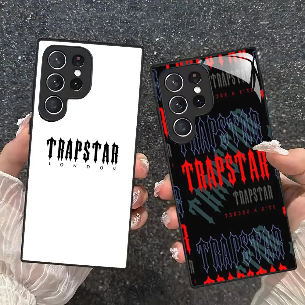 T-TrapstarES-S Phone Case For Samsung S26 S25 S24 S23 S22 S21 S20 Plus Ultra Note20 Tempered Glass Case