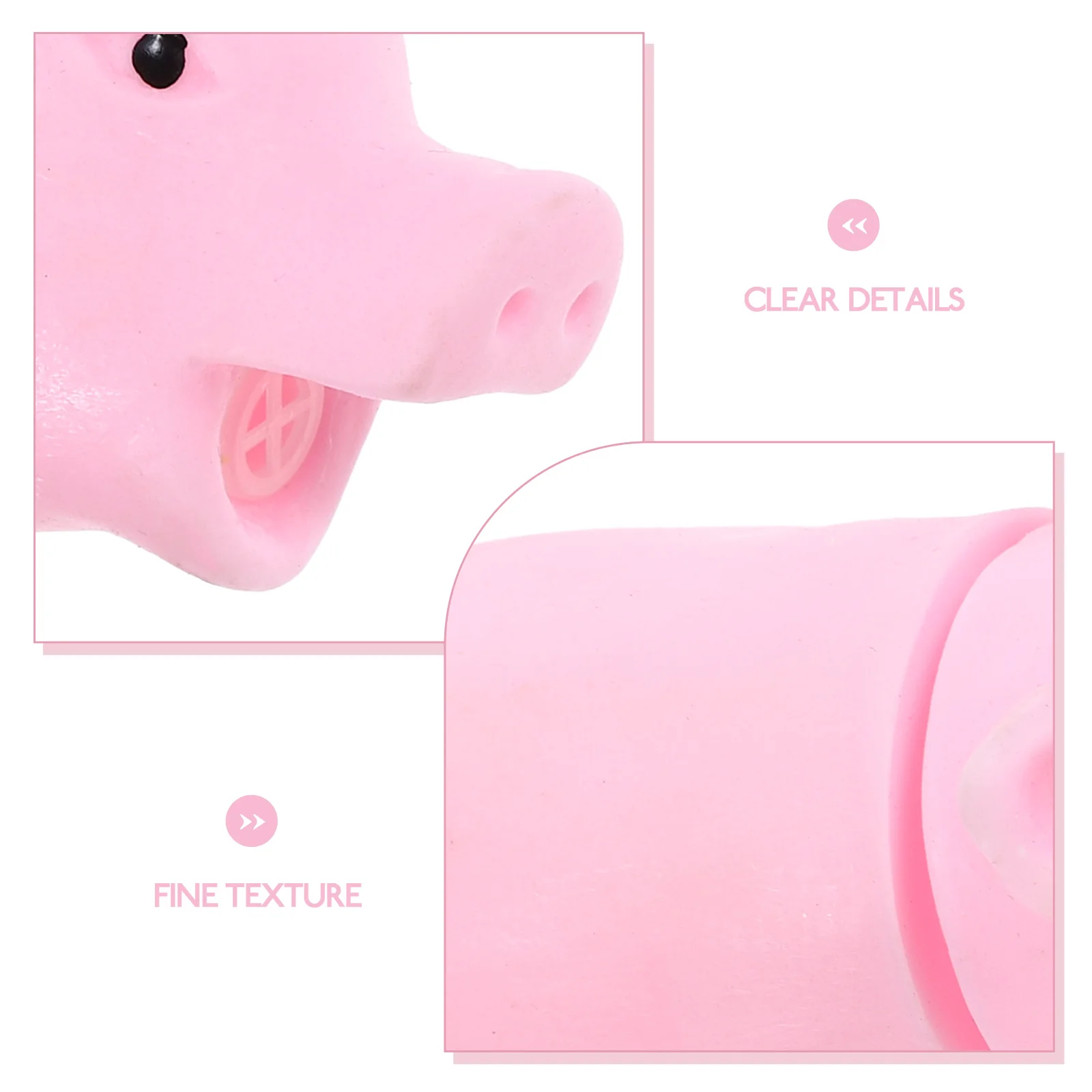 Latex Pig Shaped Dog Toy Squeaky and Interactive Puppy Chew Toy Pet Accessories for Small Dogs Puppy Teething Toys Grunting