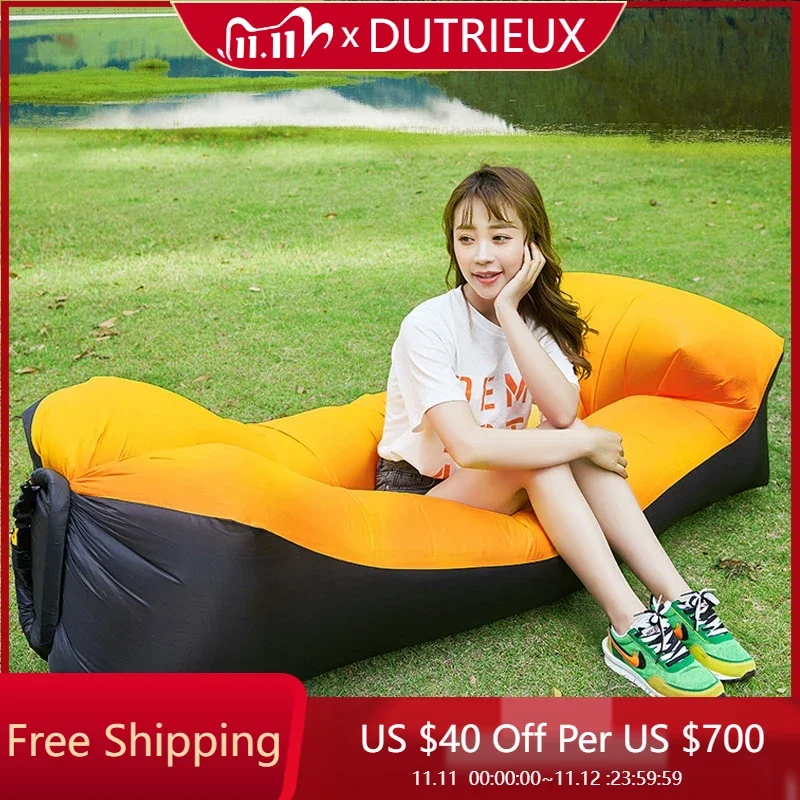 Single Outdoor Inflatable Sofa Love Seat Floor Lounge Individual Designer Inflatable Sofa Large Size Divano Library Furniture