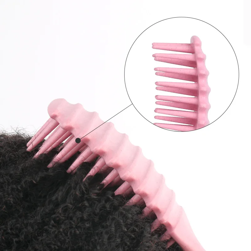 1PCS Curly Hair Definition Styling Brush Wrinkle Removal Hair Brush Entangled Wet Curly Hair Comb Styling Curly Hair Tool