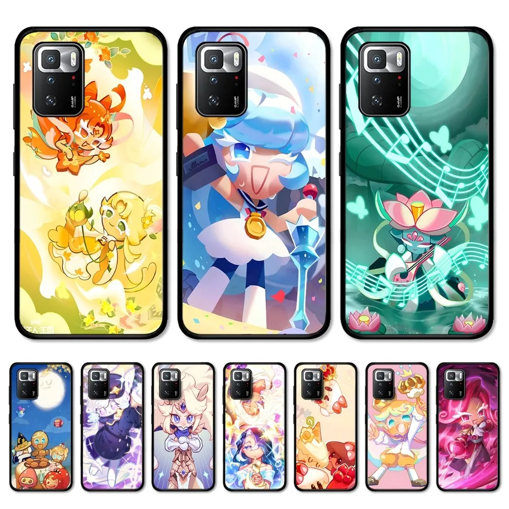 MaiYaCa Game Cookie Run Kingdom Phone Case For Redmi 5 6 7 8 9 10 Plus Pro 6 7 8 9 A GO K20 K30 K40 Pro Plus F3 Fundas