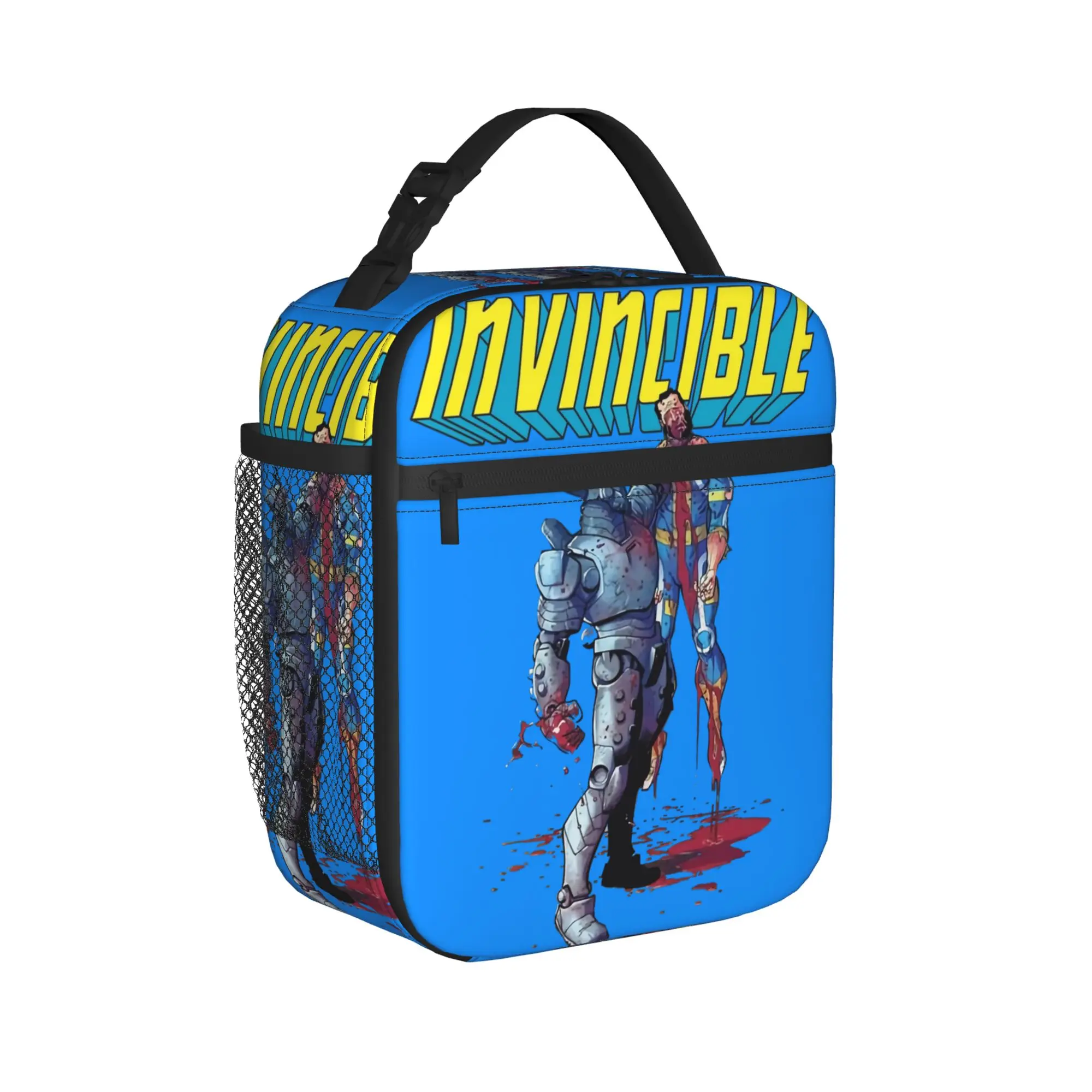 Invinci-bles Robot Vs Immortal Insulated Lunch Bag Leakproof  Meal Container Cooler Bag Lunch Box Tote Beach Food Storage Bags