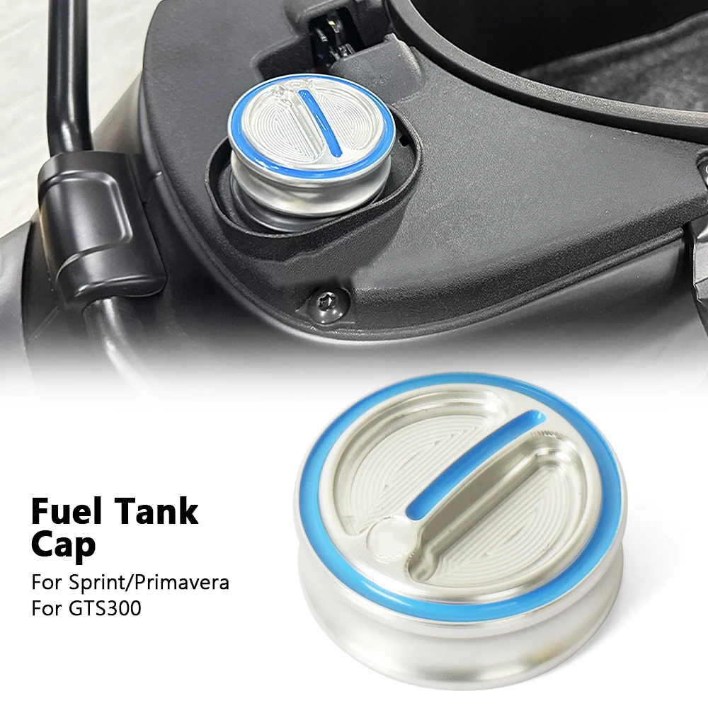 

Motorcycle Fuel Tank Cover Right-hand Thread Oil Cap Gas For Vespa GTS 300 GTS300 Super HPE Primavera Sprint 150 125