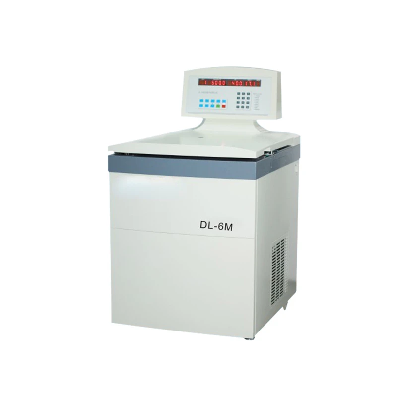 DL-6M Large Capacity Refrigerated Centrifuge Laboratory Separator Low Speed Centrifuge 50ml 500ml