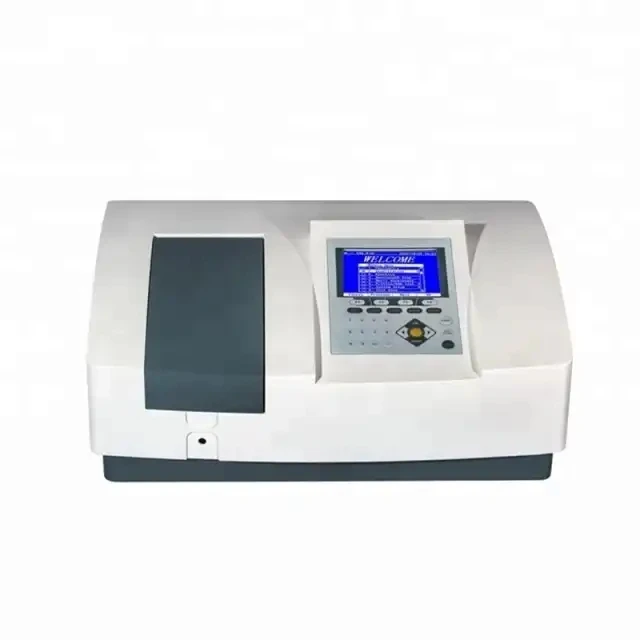 Laboratory Portable Visible Spectrophotometer UV Vis Automatic 350-1020nm Double Beam Uv-vis spectrophotometer