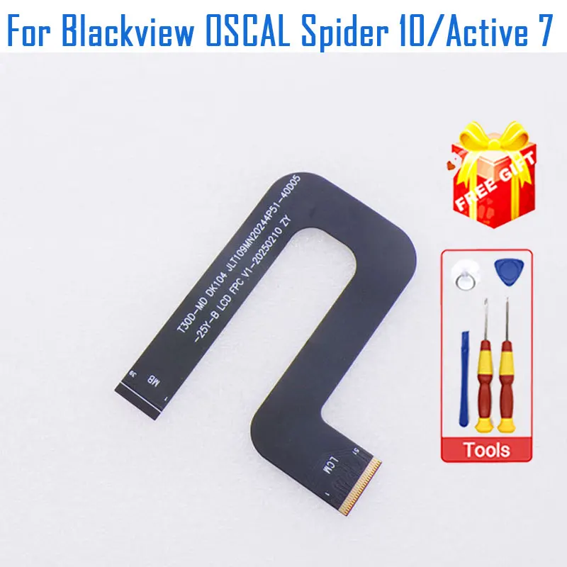 Original Blackview Active 8 Pro Active 7 OSCAL SPIDER 10 LCD Screen Transfer Flex Cable FPC For Blackview Active 8 Pro Tablet