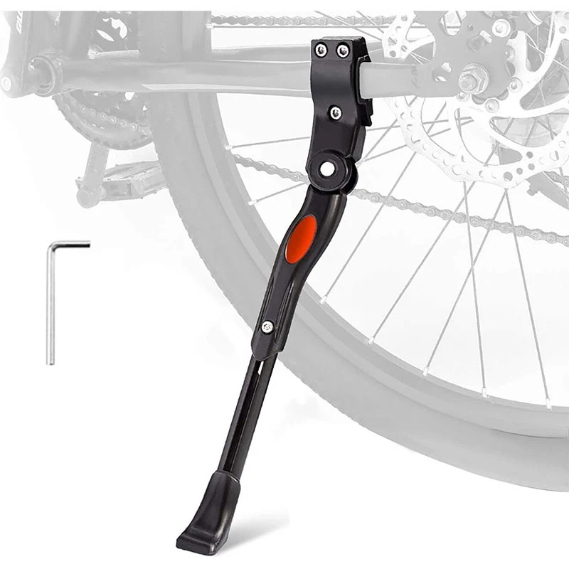 Adjustable Bike Kickstand Aluminum Rear Side Bicycle Stand For Bike 22