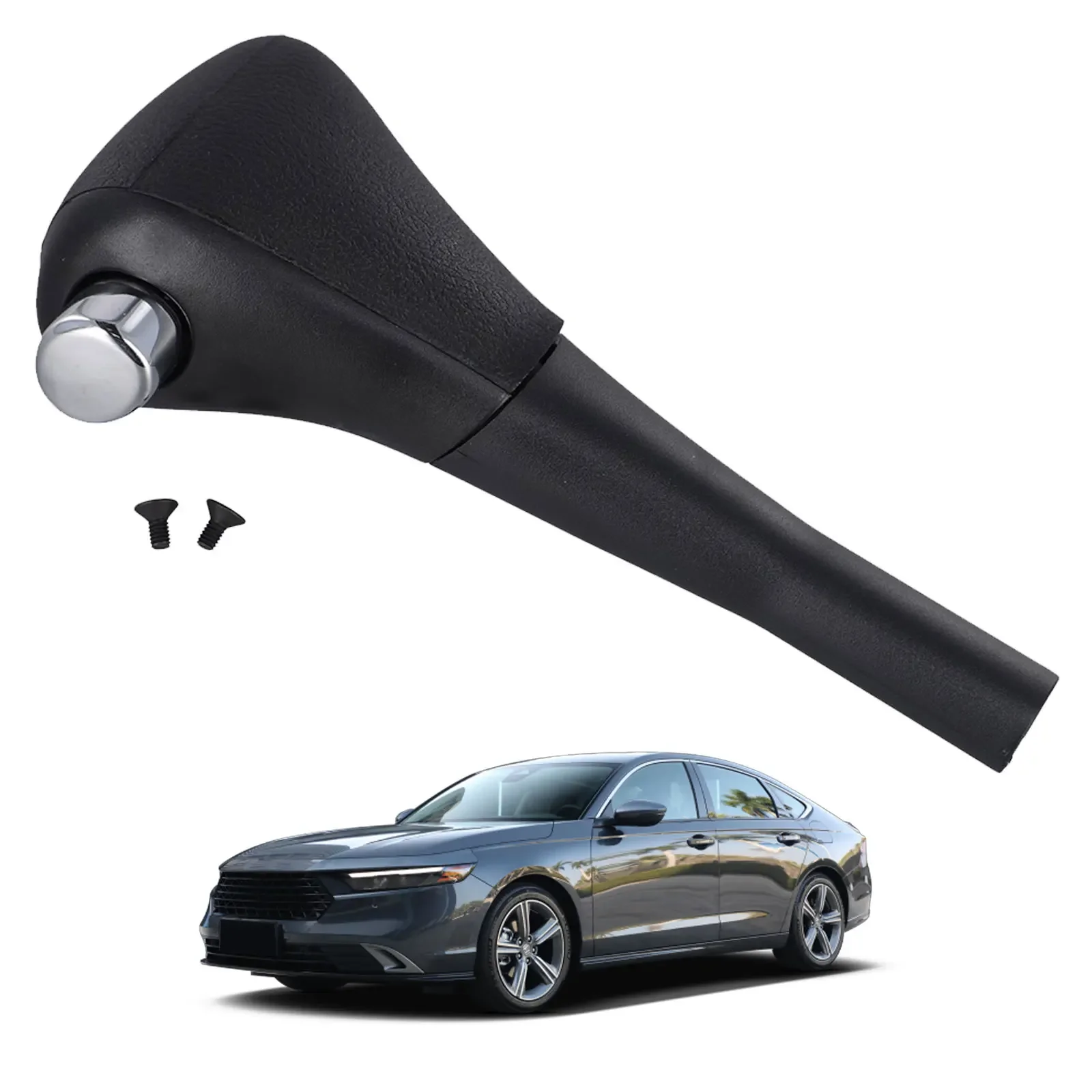

Car Gear Shift Knob Automatic Gear Shift Lever Driving Comfort Compatible Car Parts Leather Shifter Comfortable Grip