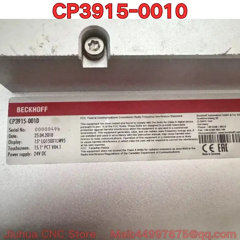 

Second-hand CP3915-0010 touch screen function test normally requires negotiated price The latest quotation for 2026