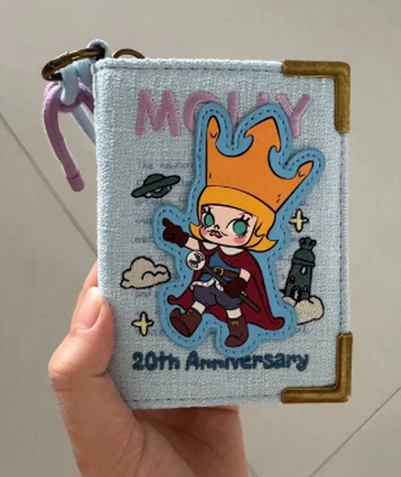 

Pop Mart Molly Mini Photo Album Bag 20th Anniversary Scenery Along The Way Series Blind Box Collectible Toy Gift For Adults