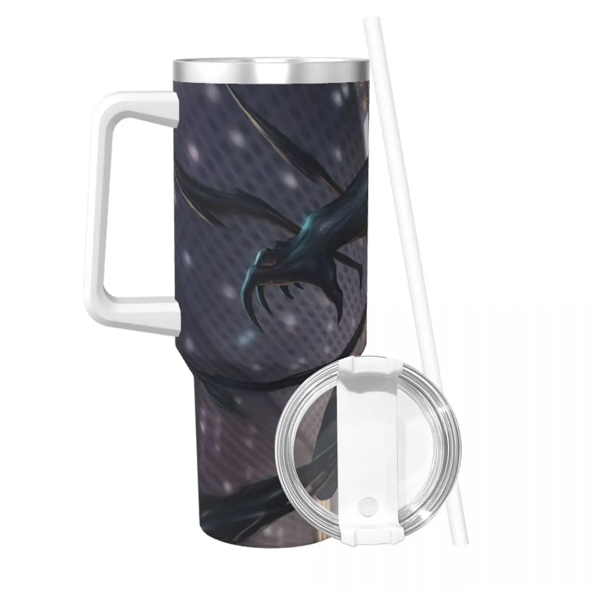 New Venom Art Tumbler Cold Drink Water Bottle Portable Stainless Steel Coffee Mug Custom Beach Mugs Cup