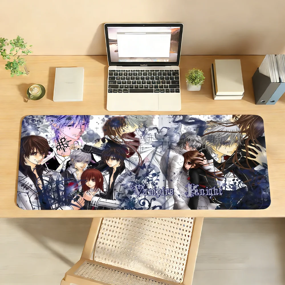 Anime Vampire Knight Gothic Mouse Pad For Office Gaming And Keyboards Non-Slip Large Waterproof