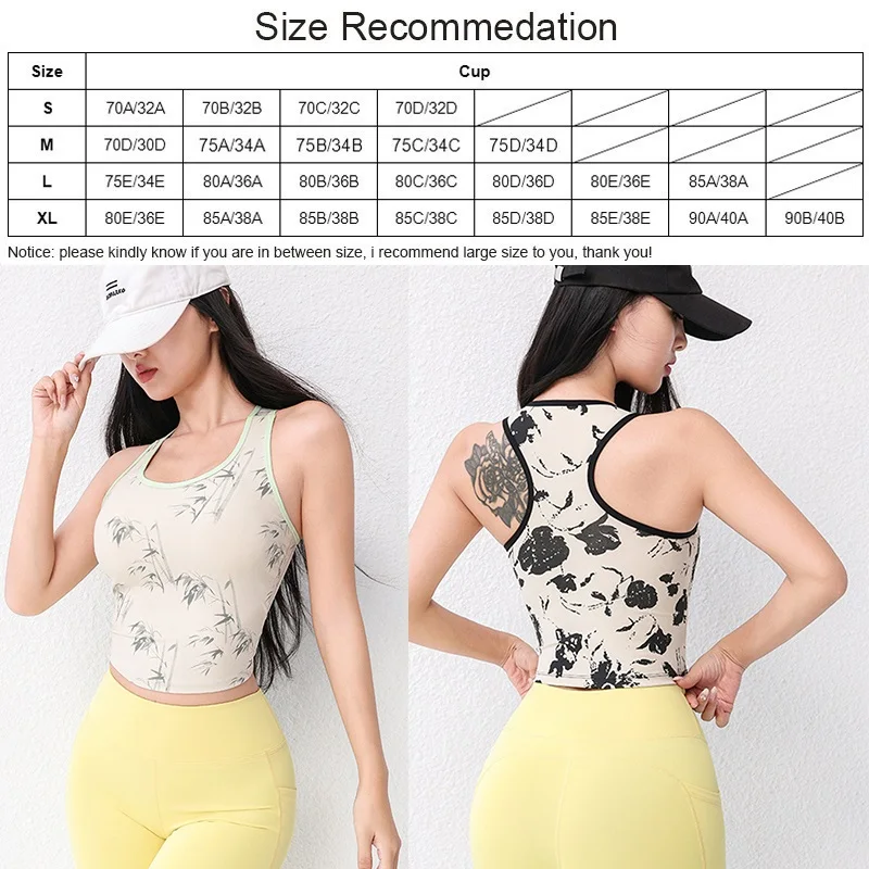 Cloud Hide Women Yoga Crop Top XXXL Sports Bra Push Up Underwear Fitness Brassiere Bras Athletic Vest Girls Sport Running Shirt