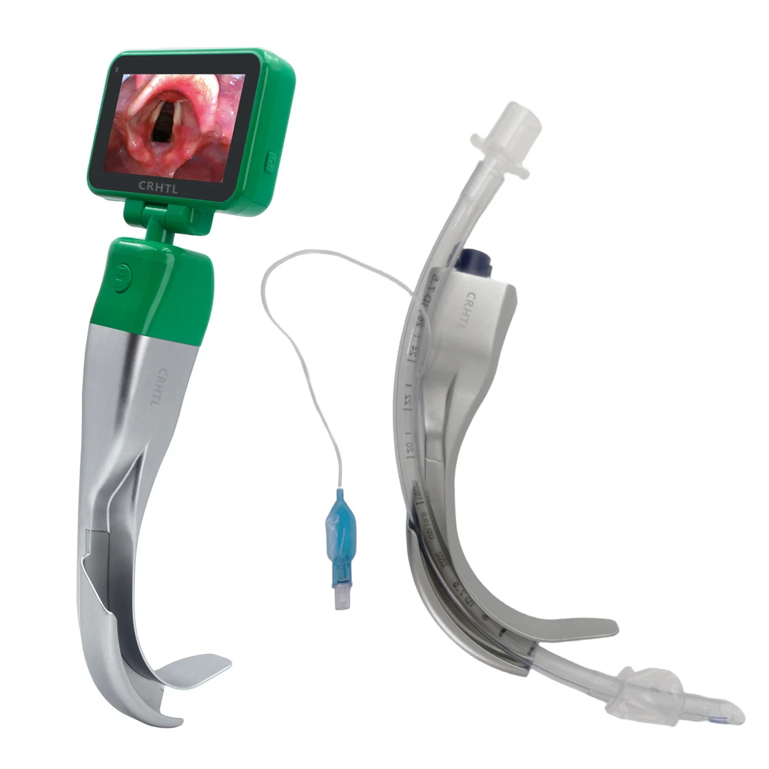 

Video Laryngoscope with Guide Channel Reusable Blade for Adult