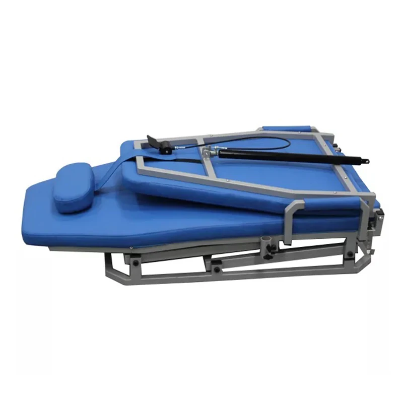 

Складное портативное стоматологическое кресло с плевальницей из нержавеющей стали, подносом для инструментов и подвижным светильником