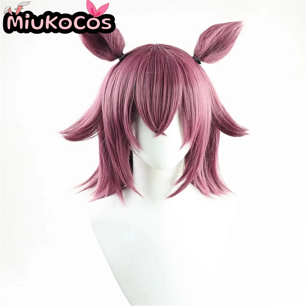 متوفر في المخزون ساكلا تشيونو أور ساكورا شيونو يا شعر مستعار تأثيري مع آذان وذيل لعبة ميوكو كوسبلاي Umamusume: كوسبلاي ديربي جميل