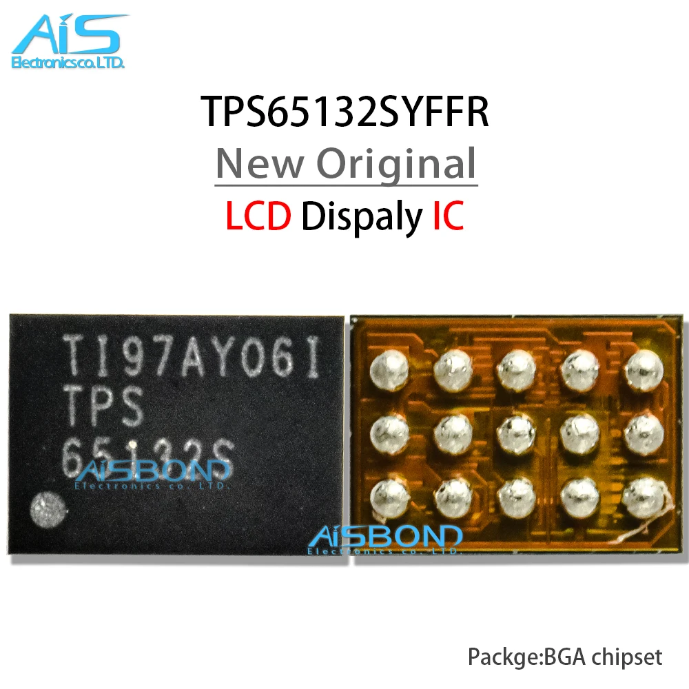 

5 шт./партия TPS65132 TPS65132SYFFR TPS 65132S ЖК-дисплей ic для huawei oppo BGA-15 Сотовый телефон ЖК-накопитель ic