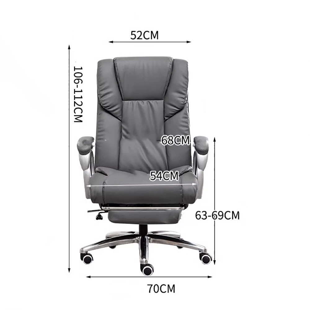 Luxury Nordic Neck Pillow Office Chair Decoration Ergonomic Comfy Gaming Chair Study Swivel Fauteuil Gaming Office Furniture