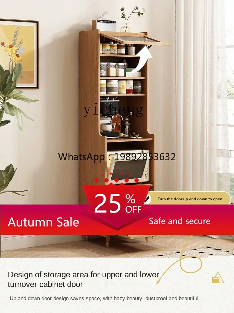 

Wall Integrated Side Cabinet Wall Living Room Locker Home Sideboard Cabinet