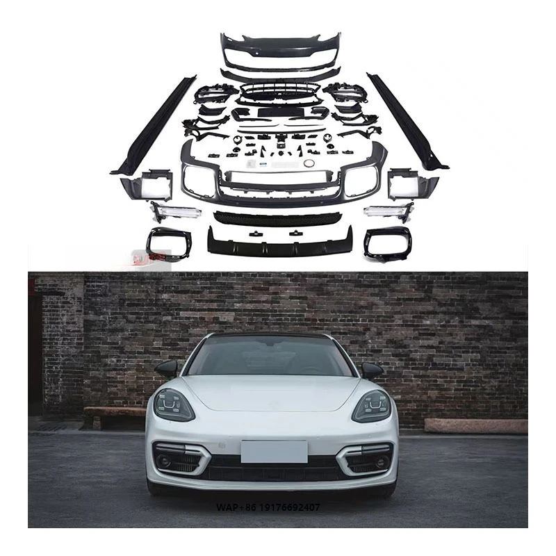 

ForPorsche 971 SD Encirclement Bumper Upgrade Kit-Bolt-On Exhaust Cut-Outs Universal Fitment