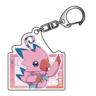 Yagami Taichi Agumon Digimon Piyomon Tailmon Ishida Yamato Palmon Ishida Yamato Takaishi Takeru Acrylic Keychain Bag Pendant