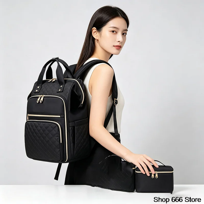 Large Diaper Bag Backpack for Baby with Wet Dry Bag Lightweight Cute Waterproof Travel Mom Dad Diaper Bag Mommy bag