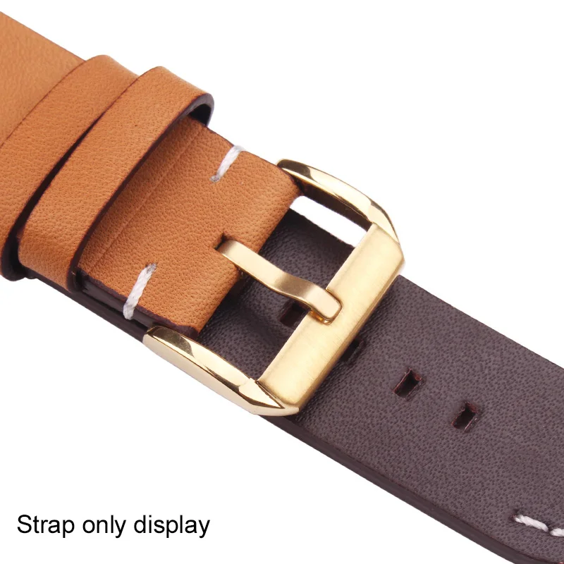 Stainless Steel Middle Brushed Watch Buckle 16mm 18mm 20mm 22mm Silver Rose Gold Black Watchband Strap Clasp Accessories