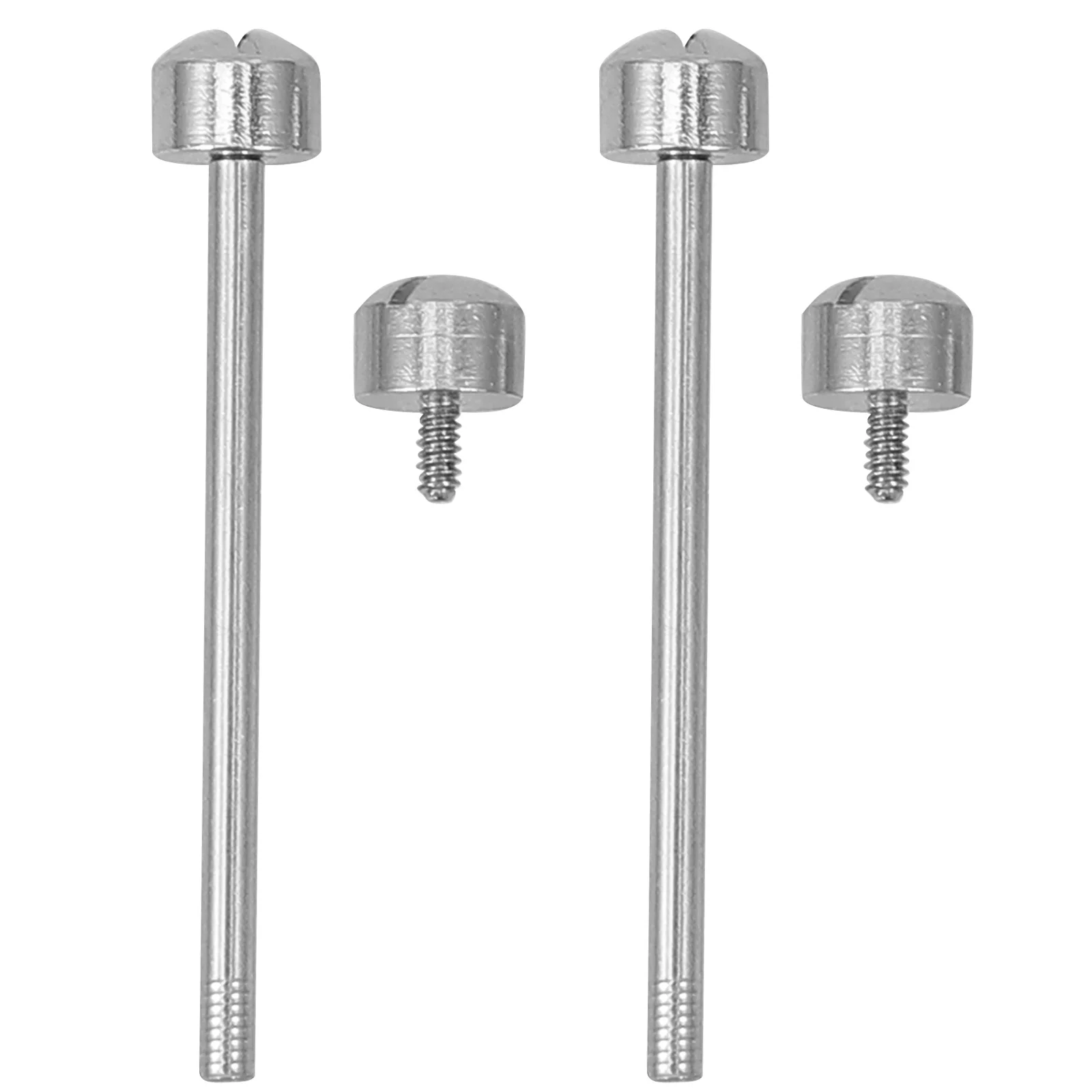 

2Pcs Watch Screw Rods 20mm Inner Diameter Steel Color Easy Install Connect Rod for Watchmaker Tools Watch Tube