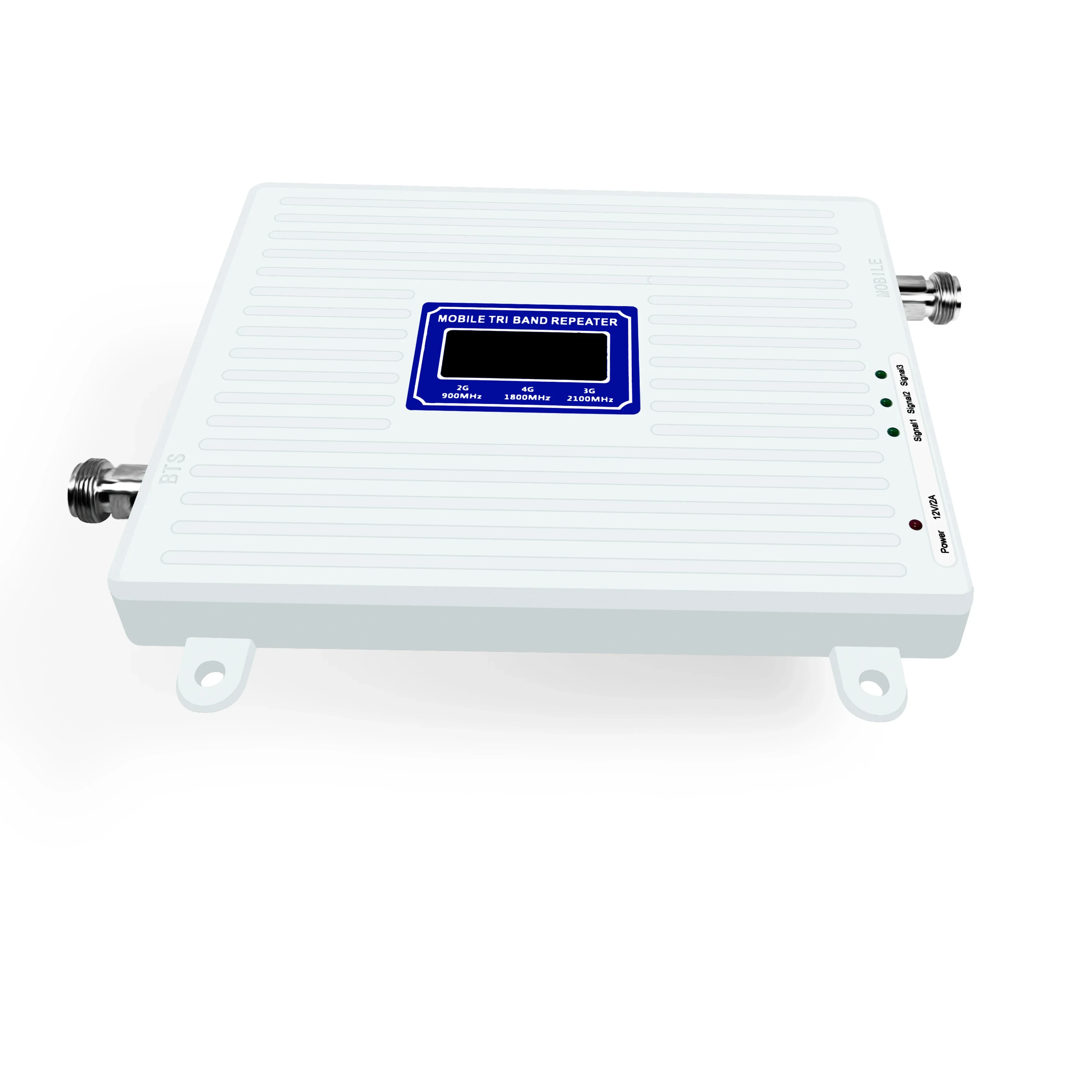 2022 Best-selling Tri-band 2g 3g 4g 5G Mobile Signal Booster 900/1800/2100mhz LTE Repeater for Indoor