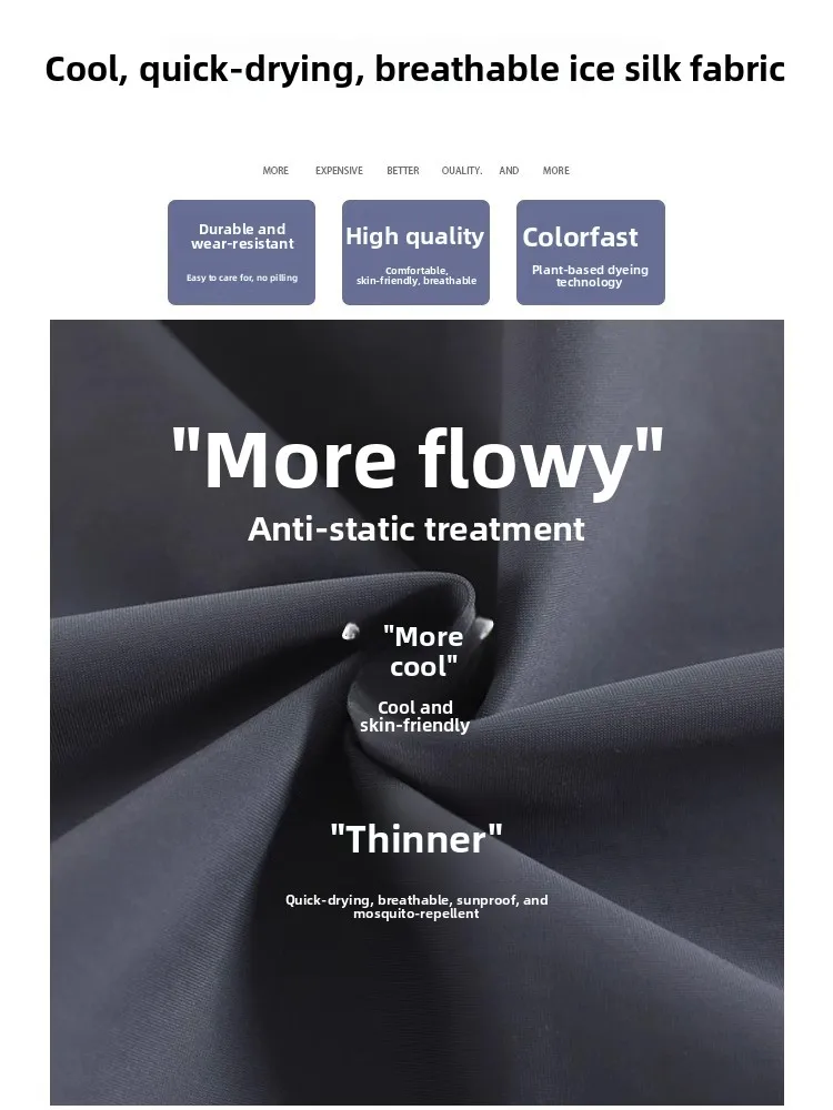 Damskie spodnie Ice Silk Bell Bot, cienkie, sportowe do jogi, szybkoschnące, mikro rozszerzane, chroniące przed słońcem, letnie, codzienne, z wysokim stanem, długie...