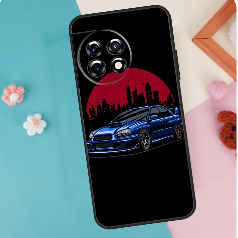 JDM Anime Aesthetic Case For OnePlus 12 11 9 10 Pro 9RT 10T 10R 12R OnePlus Nord N10 N20 CE 2 3 Lite 2T Cover