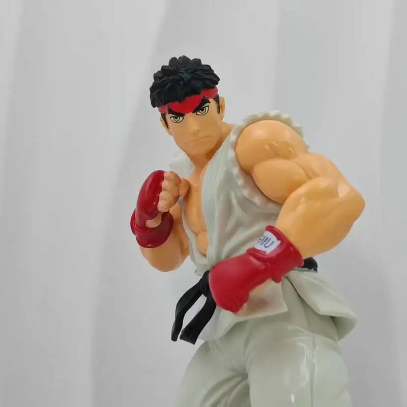 Figurka Anime Ken Masters Hoshi Ryu, zabawka z PVC, urocze figurki z gry Street Fighter, dekoracja pokoju, prezent urodzinowy dla chłopców