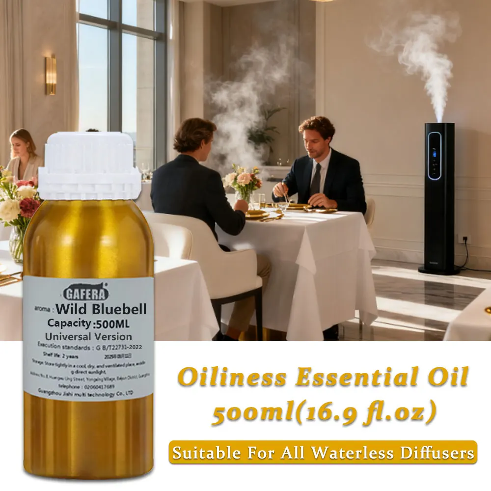 

GAFERA 500ml(16.9 fl.oz) Essential Oil - For All Waterless Diffusers, Hotel/KTV/Club Aroma Diffuser Replenish Aromatherapy Oils