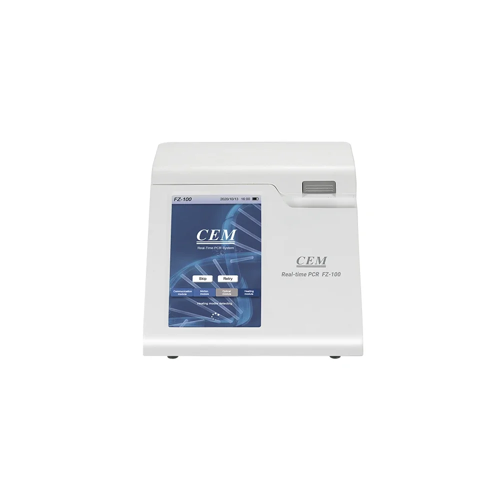 Cem Fz-100 China  Quality 16 Samples PCR Detection System Rt PCR Machine Real Time