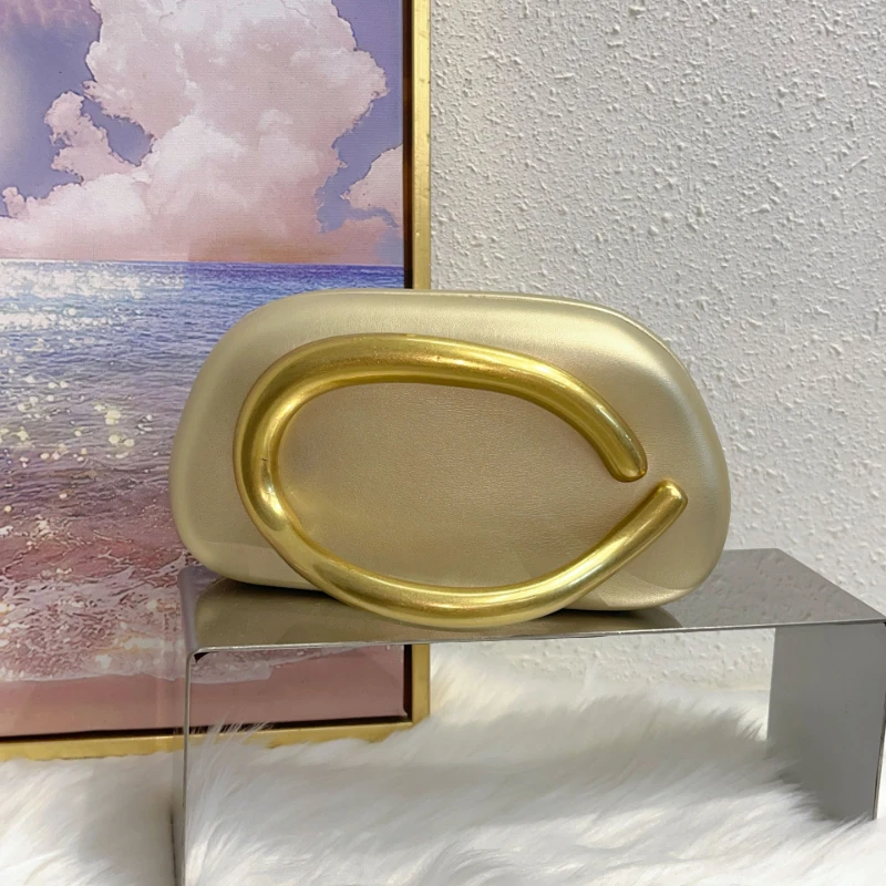 

Роскошный европейский дизайн с металлической ручкой, роскошная вечерняя сумка для губной помады, круглая коробка, сумка-цепочка, элегантные женские сумки через плечо