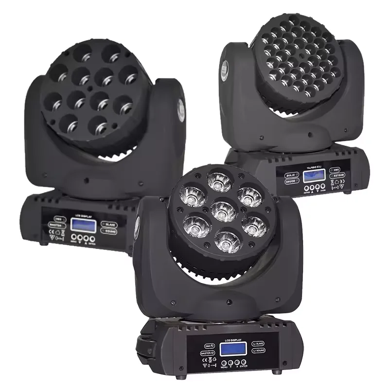 Imagem -06 - Zoom Wash Led Moving Head Light 36x3w Luz para Show de Palco Disco dj Festa Clube Bar