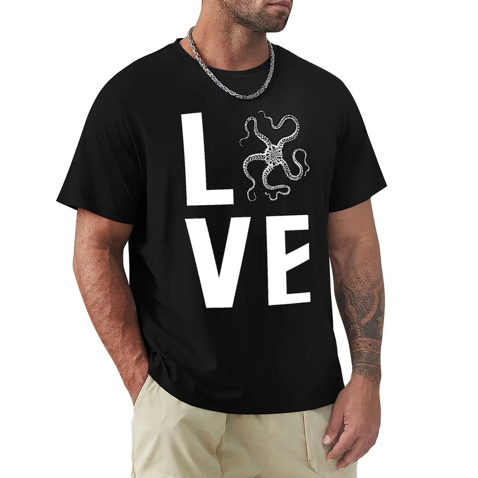 

Футболка Fossil Lover, футболка с рисунком Brittle Star Lover, винтажные футболки с графикой Louboutins для мужчин