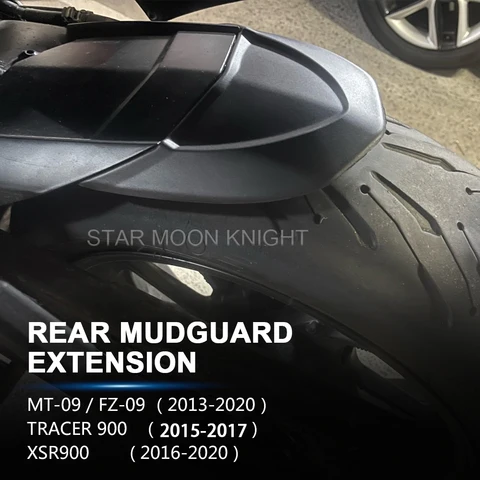 Для YAMAHA MT09 MT 09 FZ-09 FZ09 Tracer 900 XSR 900, аксессуары для мотоциклов, удлинитель заднего крыла, удлинитель Hugger