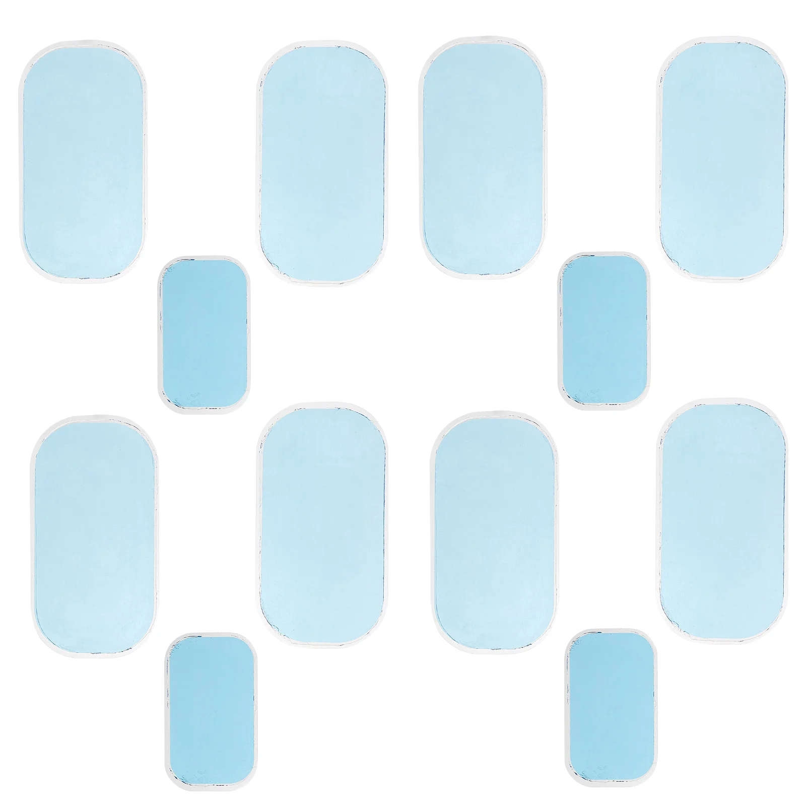 

12 Pcs Massage Patch Hip Trainer Gel pads Buttock Gels Replacement Fitness Supply Stickers Sheet for Daily Life