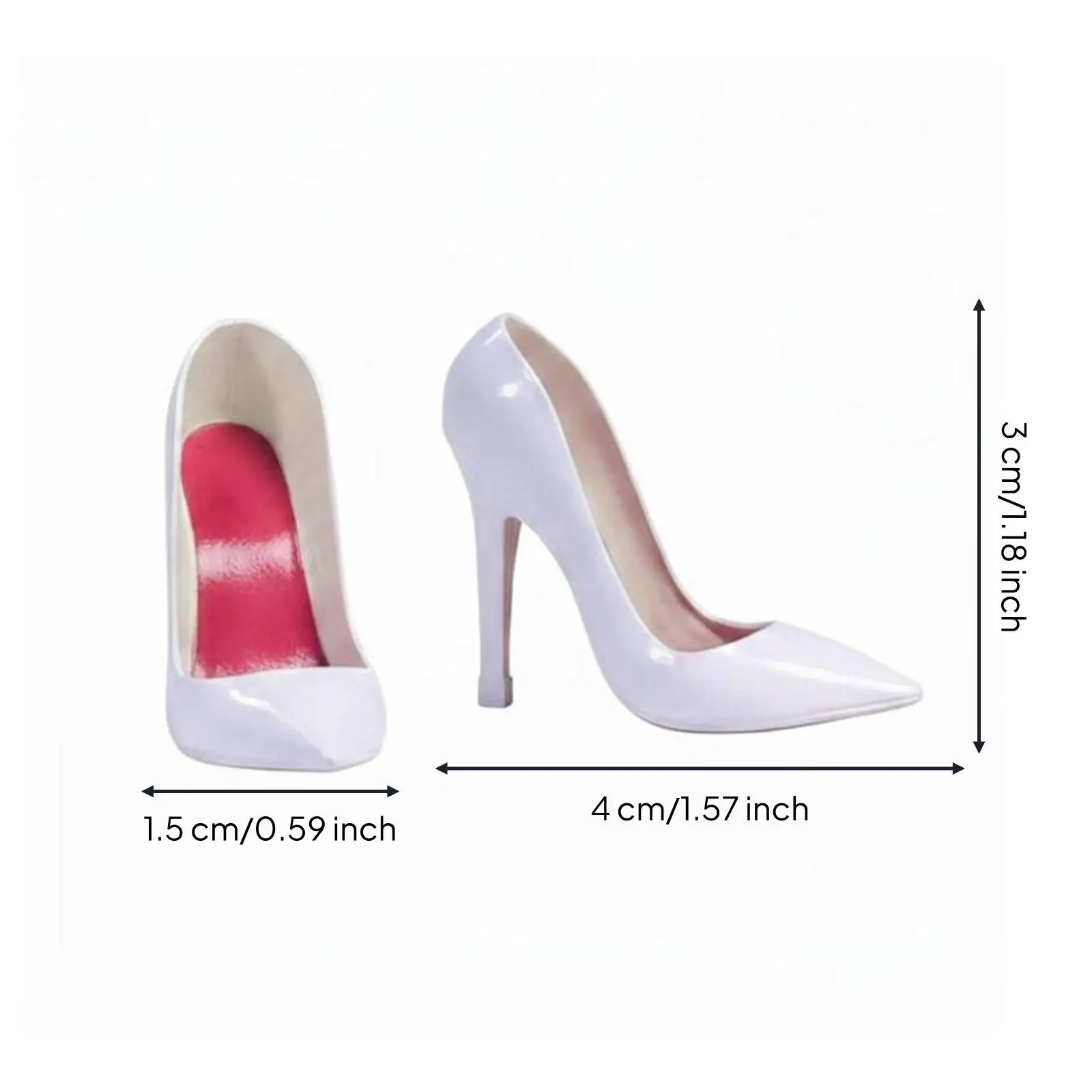 1/6 Scale High Heels Fine Workmanship Female Figure Shoes Realistic Appearance