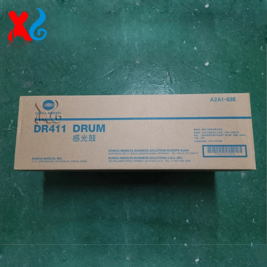 DR411 A2A103D Original Black Drum Unit for Konica Minolta Bizhub 283 363 223 423 36 42 Drum Cartridge