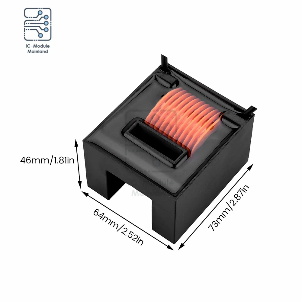 30KV High-power High-voltage Package High-frequency Transformer Boost Ozone Generation Arc Smoke Purification Negative Ion