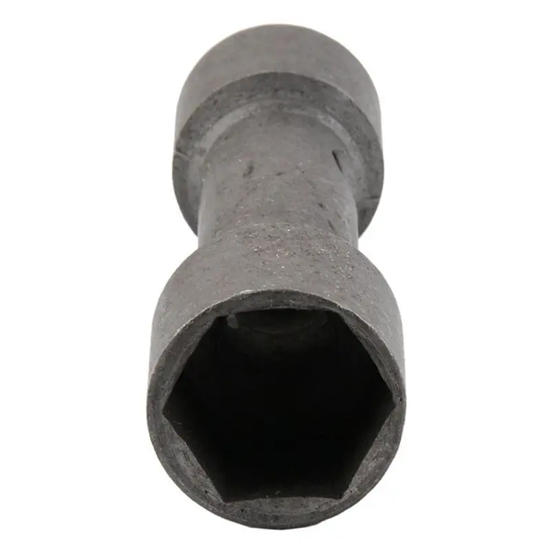 Double End Tool Socket Hexagonal Key Box Spark Plug Repair 19Mm 21Mm Gray