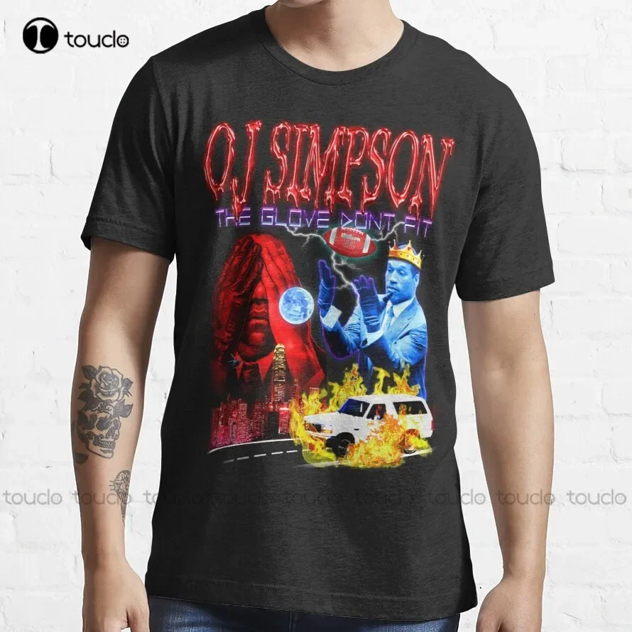 Oj_Simpson - The Glove Dont Fit T-Shirt Ishing Shirts For Men Sleeve Custom Aldult Teen Unisex Digital Printing Tee Shirt Xs-5Xl